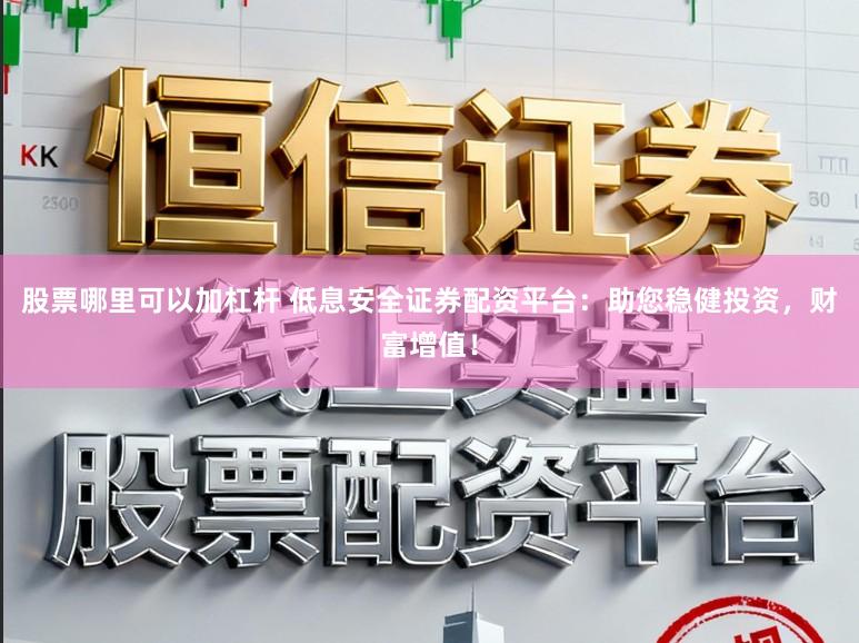 股票哪里可以加杠杆 低息安全证券配资平台:助您稳健投资,财富增值!